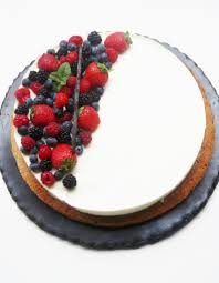 Bavaroise A La Vanille Insert Aux Fruits Rouges Sur Sable Breton That S Amore
