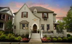 Home Built By Darling Homes In Tucker Hill Mckinney Tx Painted Brick House House Exterior Exterior House Colors