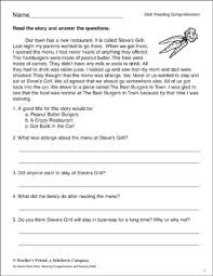 Comprehension Passage Questions Doctors Printable Skills Sheets And Texts In 2020 Comprehension Passage Reading Comrehension Reading Comprehension Worksheets