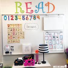 Anchor Chart Display Ideas Miss Decarbo
