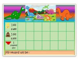 Details About Magnetic Dinosaurs Reward Chart Potty Toilet Training Free Pen Stickers