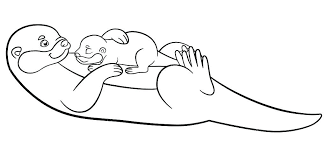 Otter Coloring Pages Best Coloring Pages For Kids Animal Coloring Pages Coloring Pages Family Coloring Pages