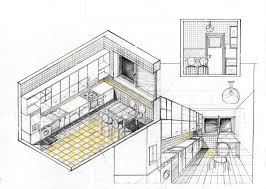 Kitchen Design Fairly Standard Design Approach Good Sheet Layout Though Pencil Architecture Drawing Interior Design Renderings Interior Design Presentation