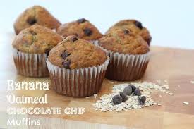 Banana Oatmeal Chocolate Chip Muffins Mom Vs The Boys Recipe Oatmeal Chocolate Chip Muffins Banana Oatmeal Chocolate Chip Muffins Chocolate Chip Oatmeal