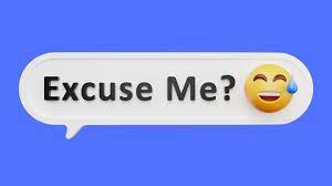 Download 3D Emoji Expressing 'Excuse Me' on a Digital Screen Wallpaper |  Wallpapers.com