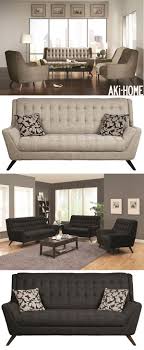 The Dexter Collection By Aki Home With A Retro Contemporary Design The Sofa Creates A Statement In Your Home No Home Living Room Home Modern Home Furniture