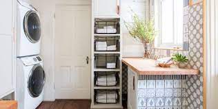 Yellow laundry room cabinets and a bunch of other real life laundry room ideas featured on remodelaholic.com. 30 Best Laundry Rooms Lovely Functional Laundry Room Ideas