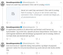 Get real time update about this post category directly on your device, subscribe statskanalen og aps propgandaarm, nrk, vil ikke være verre enn politiet og opplyser heller ikke om. Ops Politiet Oslo Pa Twitter Informasjon Fra Oslo Kommune Beredskaposlo Om Didrik Https T Co Cviobts34m