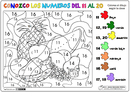 Conozco Los Numeros Actiludis Reconocimiento De Los Numeros Numeros Para Ninos Aprendizaje De Los Numeros