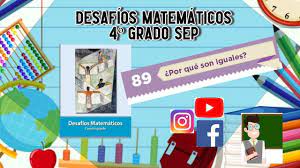 Las respuestas a las preguntas se proporcionan y se encuentran al final de cada página. Desafio 89 4Âº Grado Sep Pag 168 A 169 Educacion Sep Matematicasatualcance Mequedoencasa Youtube