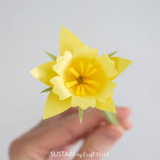 This is your ultimate guide to making, hanging, and decorating with tissue paper flowers! How To Assemble Paper Daffodils Sustain My Craft Habit