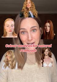 Color Analysis for Red Hair and Blue Eyes