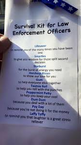 Police Officer Finds A Mysterious Bag Left On His Car Gifts For Office Police Appreciation Police Officer Appreciation