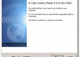 A new version of the codec pack has been released. K Lite Codec Pack 64 Bit Windows 8 Downloads