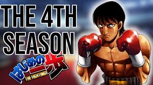 So, for this anime vs. Hajime No Ippo Season 4 What S Happening Youtube