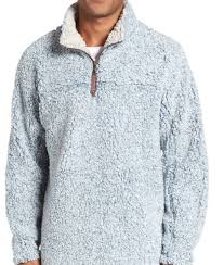 True Grit Frosty Tipped 1 4 Zip Pullover