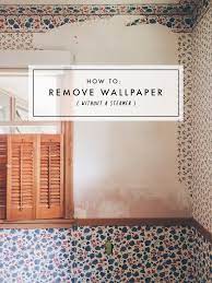 How To Remove Wallpaper Without A Steamer Kitty Cotten Removable Wallpaper Removing Old Wallpaper Wallpaper Steamers