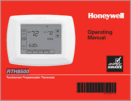 The th8321wf1001 visionpro 8000 from honeywell is a great option for both residential and commercial buildings that lets owners access their thermostats remotely using their smart device to optimize their energy cost and efficiency. Honeywell Rth8500 Operating Manual