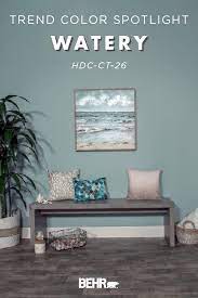 Trend Color Spotlight Watery Colorfully Behr Behr Blue Paint Colors Paint Colors For Living Room Blue Bedroom Paint