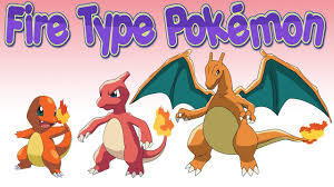 Five Fire Type Pokemon Evolution Chart World Of Toons
