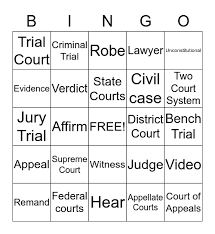 The class may answer by calling a or b as a chorus, or by saying the. Judicial Branch In A Flash Bingo Card
