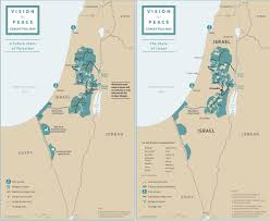 Israele palestina cartina mappa territori palestinesi. Israele E Palestina Il Piano Trump Due Stati Una Capitale La Mappa