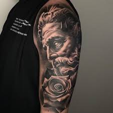 Black And Grey Tattoo Artists Near Me Black And Grey Tattoos Ceramic Tattoo Art Black And Grey Tattoos Grey Tattoo Tattoos