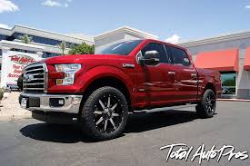 Black And Red Wheels For F150 Total Auto Pros Aftermarket Headquarters Est 1987 Ford F150 F150 Dodge Truck Accessories