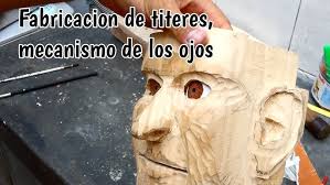 Como hacer titeres, mecanismo de los ojos