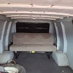 3 passenger bench seat with seat belts that folds into a bed?