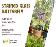 Stained Glass Butterfly