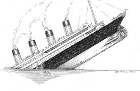 Printable coloring pages and worksheets. Titanic Ship Sketch At Paintingvalley Com Explore Collection Of Titanic Ship Sketch