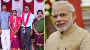 Prime minister narendra modi was addressed as the 'father of the country' by maharashtra cm's wife, amruta updated: This Is What Pm Modi Replied When Man From Tamil Nadu Invited Him For Daughter S Marriage India General Kerala Kaumudi Online