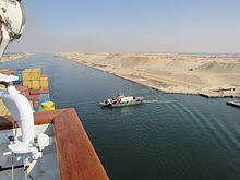 The suez canal, one of the most important shipping lanes in the world, is reportedly blocked because someone accidentally got stuck with their giant container ship. Sueskanal Wikipedia