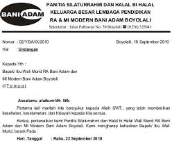 Contoh Surat Halal Bihalal Bahasa Sunda Contoh Surat
