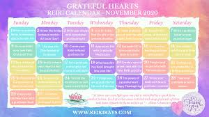 The ho'oponopono prayer to divinity. Grateful Hearts Reiki Calendar November 2020 Reiki Rays