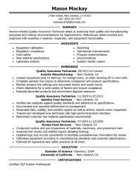 Look at the quality assurance resume sample to see how to condense your information effectively. Best Quality Assurance Resume Example Livecareer