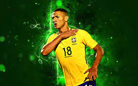 .brazil wallpaper, brazil wallpaper hd, brazil flag live wallpaper, and many more programs. Download Wallpapers Richarlison Goal Brazil National Team Football Stars Richarlison De Andrade Soccer Neon Lights Brazilian Football Team Besthqwallpape Football Team Football Soccer