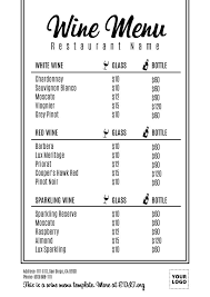 We earn a commission for products purchased through some links in this article. Personalized Wine Lists Templates