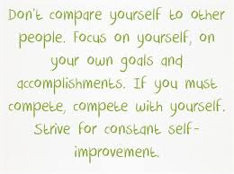 A Quote Dont Compare Quotes Be Yourself Quotes Compare Quotes