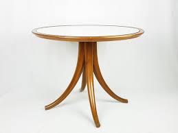 Throughout the 1940s and early 1950s, fontana arte. Mirrored Glass And Wood Coffee Table By Pietro Chiesa For Fontana Arte 1940s For Sale At 1stdibs