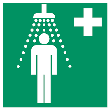 Shower Sign Science Safety Laboratory Science Teaching Science Safety