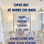 Open Mic Night at Henry on Main
