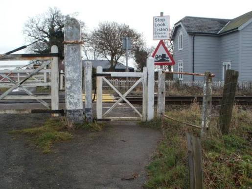 Tunstead Church Lane Level Crossing - The ABC Railway Guide