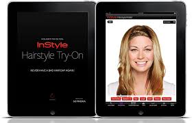 You can browse through a ton of celebrity hairstyles or upload your own photo. Instyle Ipad App Hairstyle Try On Ipad App Download Info Instyle