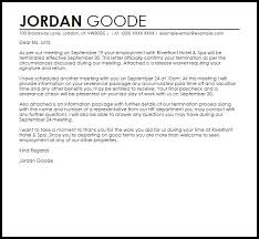 As with negotiating your salary, negotiating a severance package requires tact and strategy. Severance Package Letter Termination Without Cause Request Payment Hudsonradc