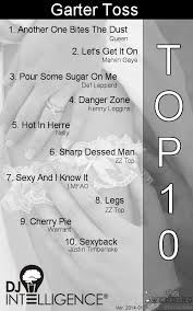 Top 10 Garter Toss Songs Wedding Songs Wedding Music