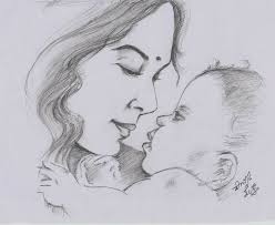 Pin By Kummi On Sketching Art Drawings Sketches Creative Art Drawings Sketches Simple Mom Drawing