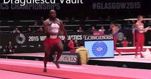 With fellow romanian and former olympic champion nadia comaneci in the vip seats to cheer him on, he earned a score of 15.449. Donnell Whittenburg Dragulescu Vault Gymnastics Moves Donnell Whittenburg Gymnastics