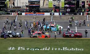 Spencer hall will still try his best to explain why it's a sport worth i can answer some the nascar criticisms. Nascar Drivers Stand With Bubba Wallace In Pre Race Demonstration